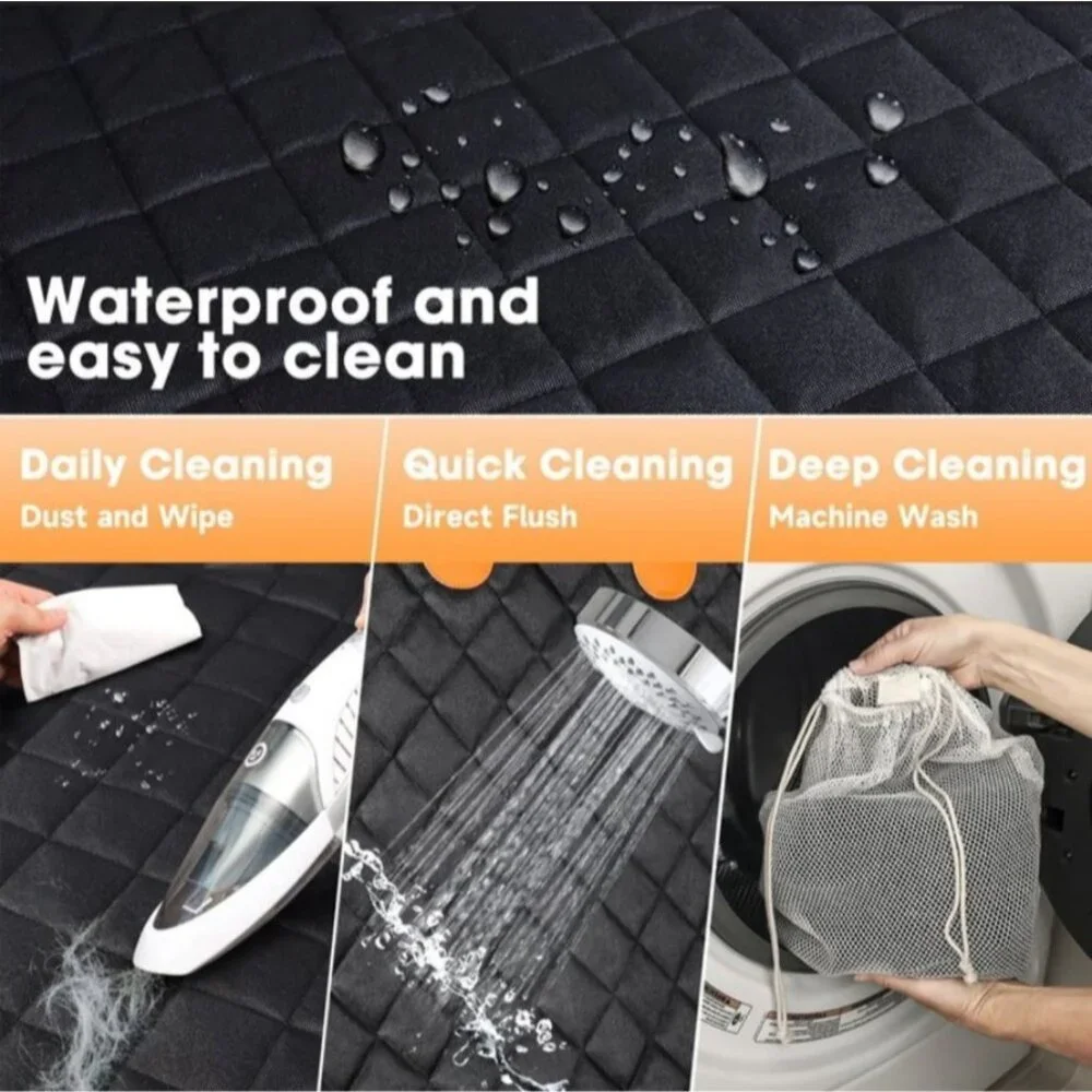 NEW Dog Hammock XL Truck SUV Back Seat Cover Extender Side Flaps 60x90 Mesh Vent